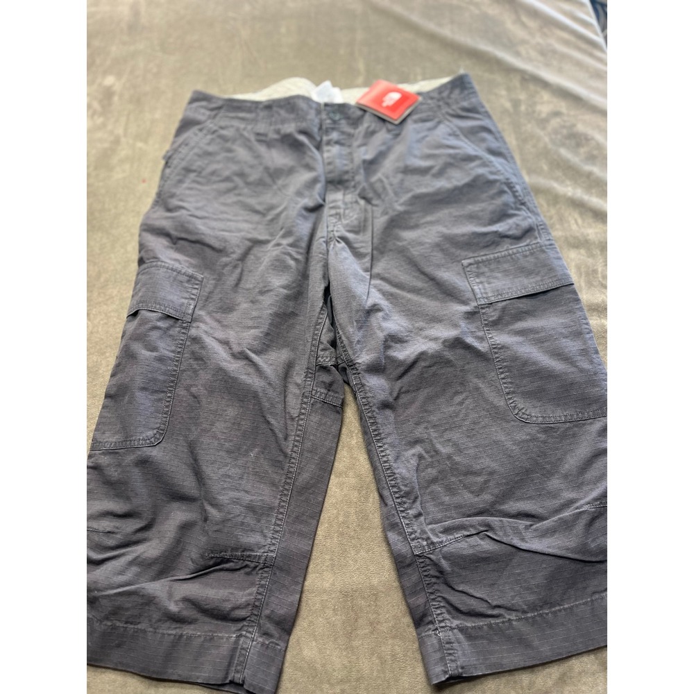 The North Face Mission Ripstop MS Cargo Shorts Asphalt Grey Mens 32 ADSYOC5-REG